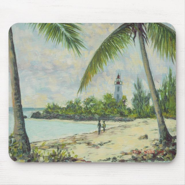 The Lighthouse Zanzibar 1995 Mouse Pad (Front)