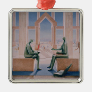 The Lightness of Banking 1989 Metal Ornament