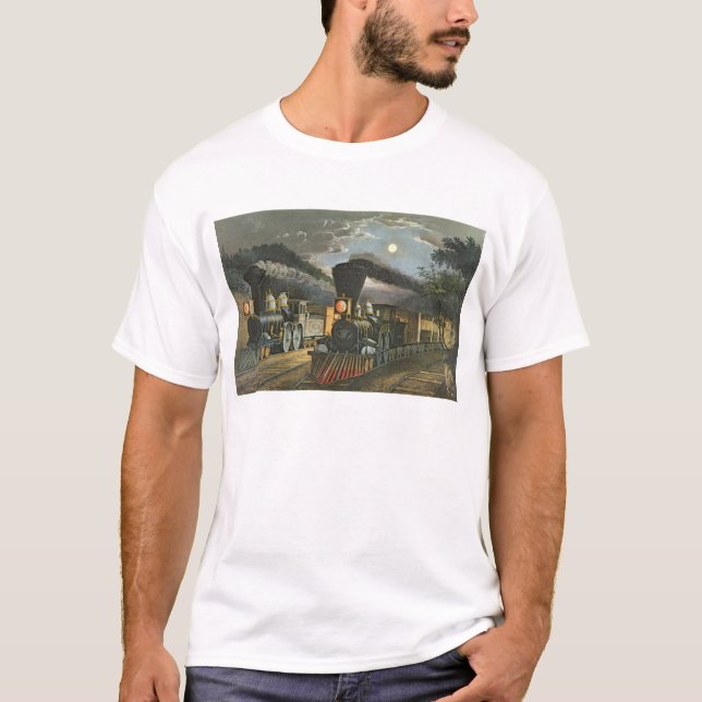 The Lightning Express Trains, 1863 T-Shirt (Front)