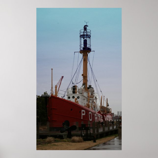 The Lightship Portsmouth Poster (Front)