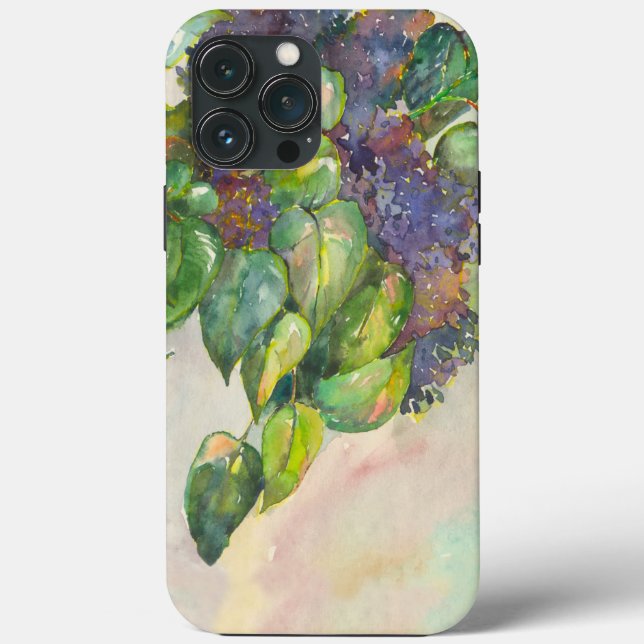 the lilac blossoms Case-Mate iPhone case (Back)