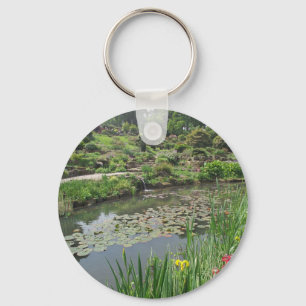 The Lily Pond at RHS Wisley Keychain