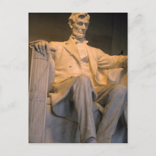 The Lincoln Memorial in Washington DC. Postcard