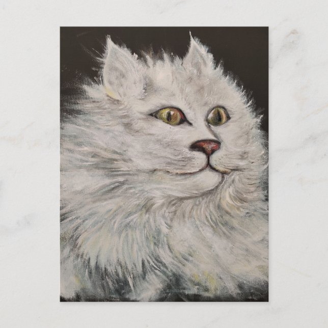 The Lion Cat Postcard (Front)