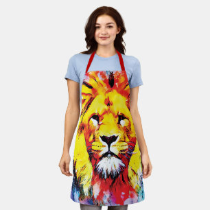 The Lion Face Apron