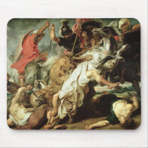 The Lion Hunt, 1621 Mouse Pad