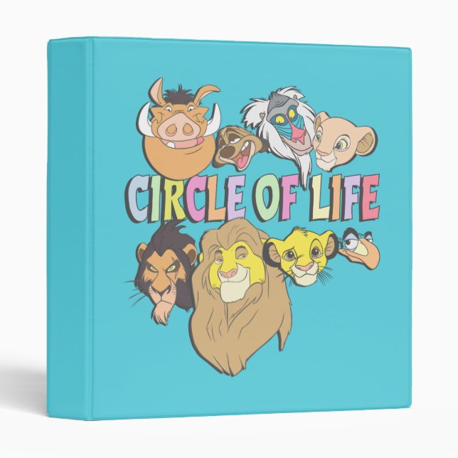 The Lion King | Circle of Life Binder (Front/Spine)