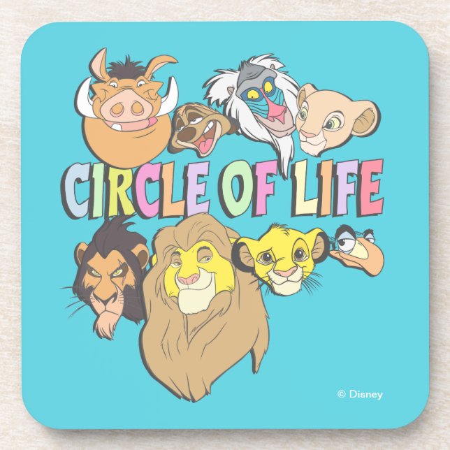 The Lion King | Circle of Life Coaster (Front)