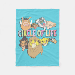 The Lion King   Circle of Life Fleece Blanket