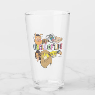 The Lion King Circle of Life Glass