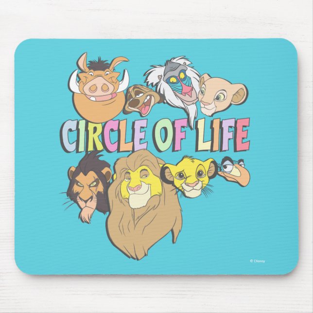 The Lion King | Circle of Life Mouse Pad (Front)