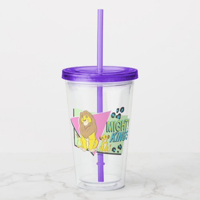 The Lion King | Mighty Kings Acrylic Tumbler (Front)