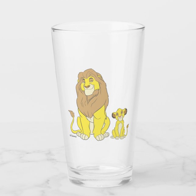 The Lion King | Mighty Kings Glass (Front)