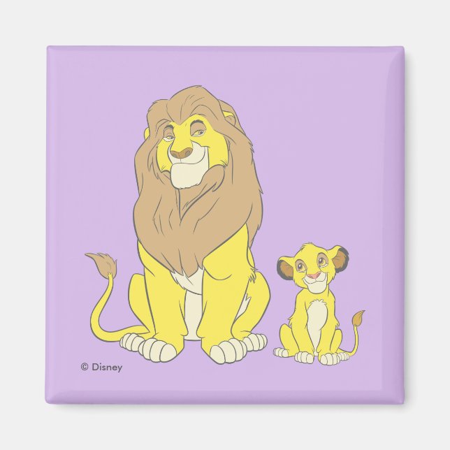 The Lion King | Mighty Kings Magnet (Front)