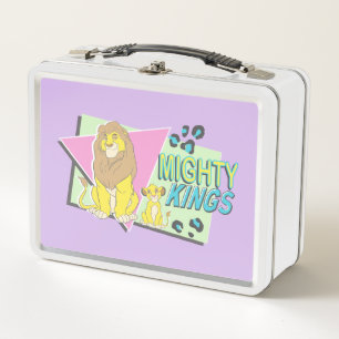 The Lion King   Mighty Kings Metal Lunch Box