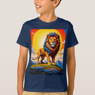 The lion king on the mountain T-Shirt