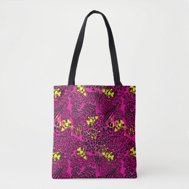 The Lion King Scar Pattern Tote Bag (Front)