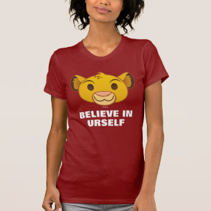 The Lion King Simba Emoji T-Shirt