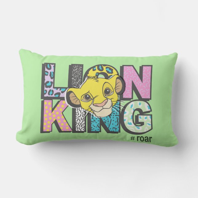The Lion King | Simba #Roar Lumbar Pillow (Front)