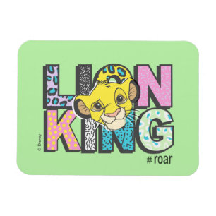 The Lion King   Simba #Roar Magnet