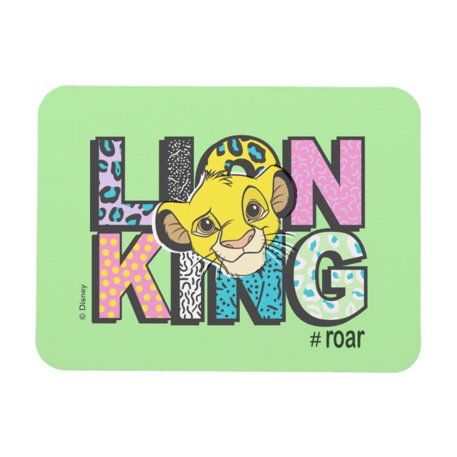 The Lion King | Simba #Roar Magnet (Horizontal)