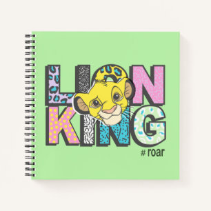 The Lion King   Simba #Roar Notebook
