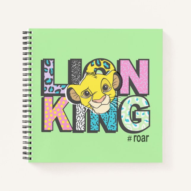 The Lion King | Simba #Roar Notebook (Front)