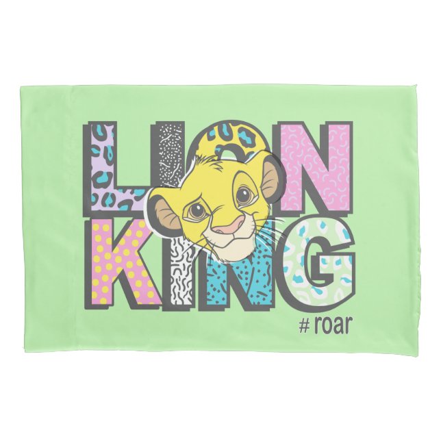 The Lion King | Simba #Roar Pillowcase (Front)