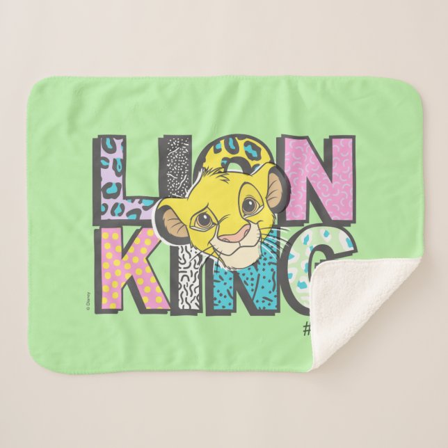 The Lion King | Simba #Roar Sherpa Blanket (Front (Horizontal))