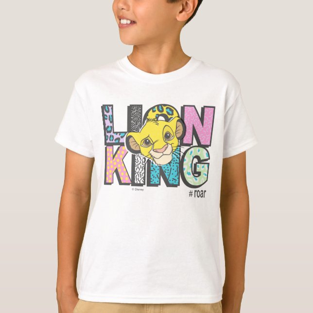 The Lion King | Simba #Roar T-Shirt (Front)