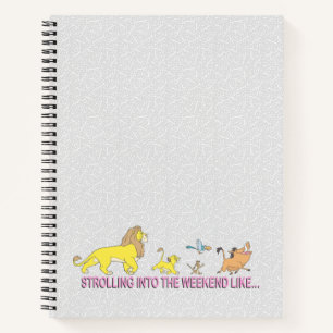 The Lion King   Strolling into the Weekend Notebook