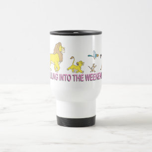 The Lion King   Strolling into the Weekend Travel Mug