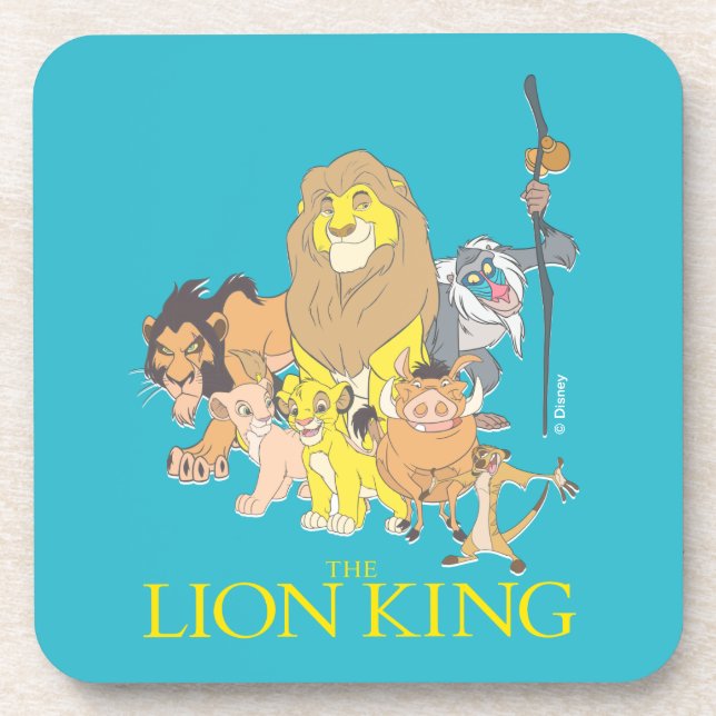 The Lion King | Title & Characters Coaster (Front)