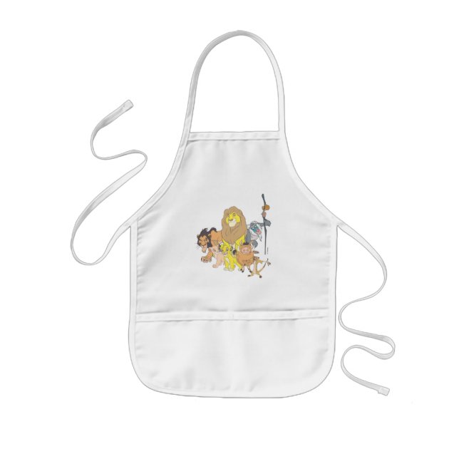 The Lion King | Title & Characters Kids Apron (Front)