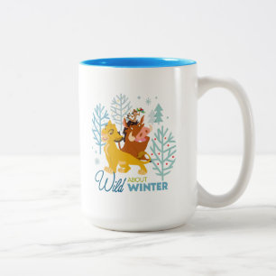 The Lion King   Wild About Winter Two-Tone Coffee Mug