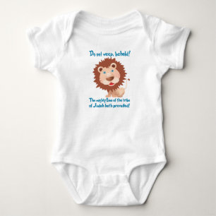 The Lion Of Judah Baby Bodysuit