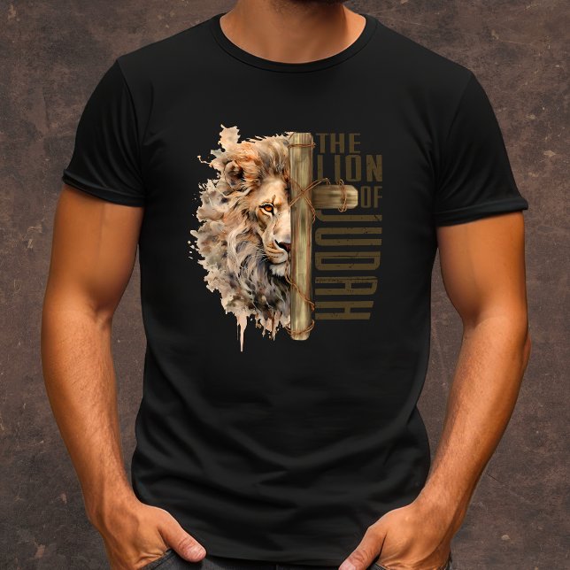 The Lion of Judah men's Christian T-Shirt (Creator Uploaded)