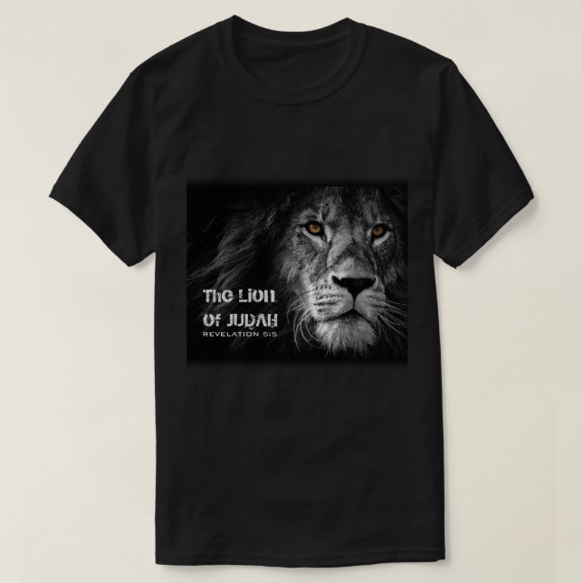 The Lion of Judah T-Shirt (Design Front)
