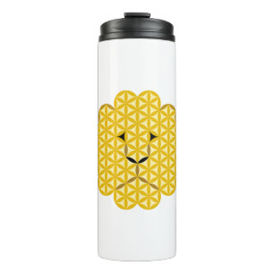 The Lion of Life - Sacred Animals, 08 Thermal Tumbler