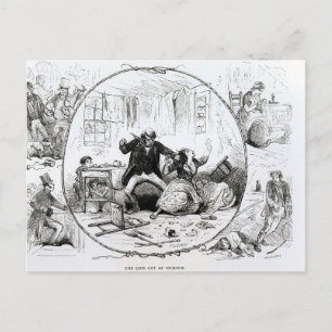 The Lion out of Humour Postcard