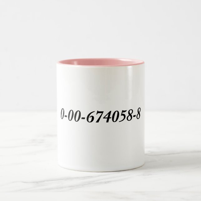 "The Lion, the Witch and the Wardrobe" ISBN Mug (Center)