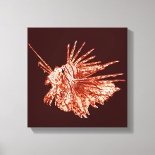The Lionfish Canvas Print