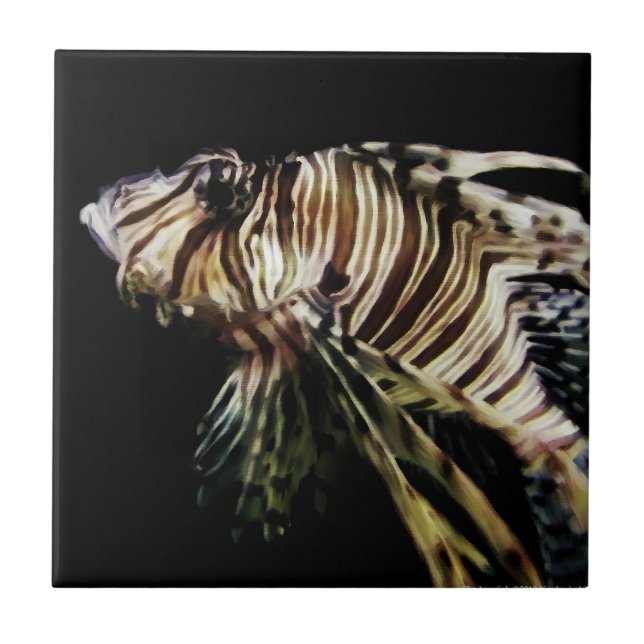 The Lionfish Tile (Front)