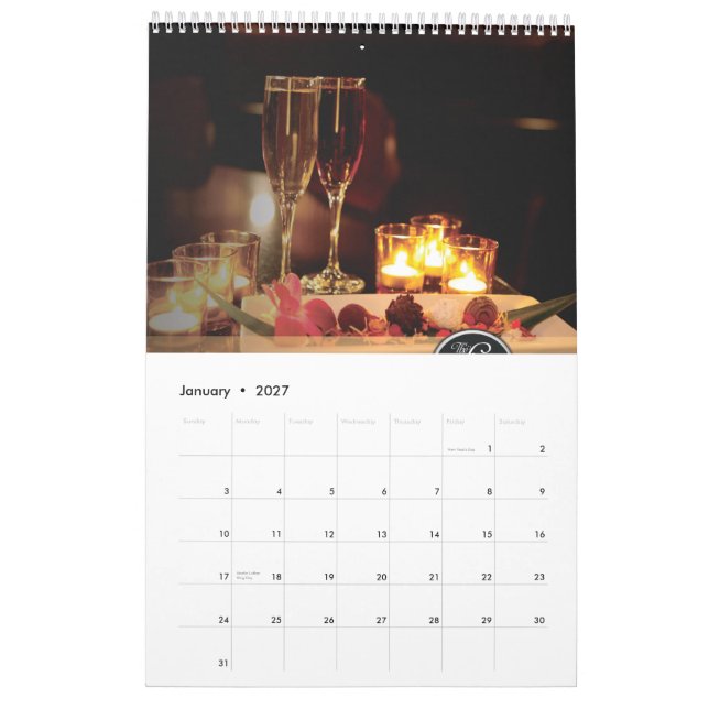 The LIQ New York 2012 Calendar (Jan 2027)