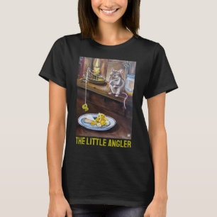 The Little Angler Painting by Alfred Fox T-Shirt