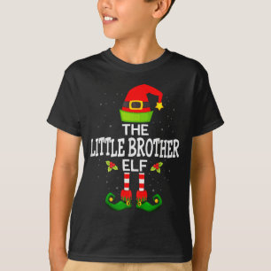 The Little Brother Elf Christmas Family Matching P T-Shirt