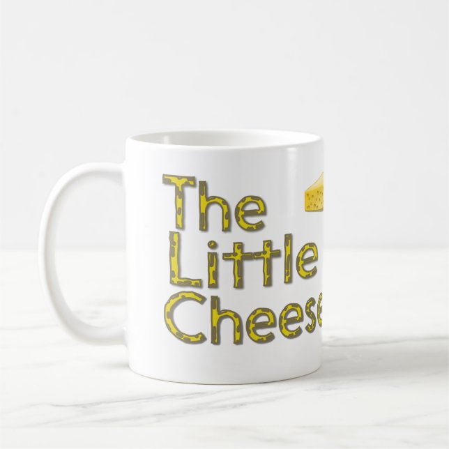 The Little Cheese Coffee Mug (Left)