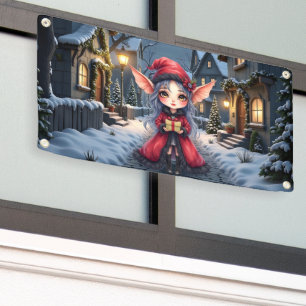 The Little Christmas Messenger. Banner