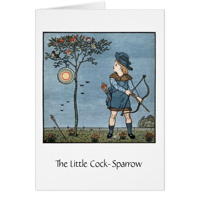 The Little Cock-Sparrow, (Front)