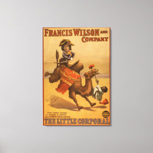 "The Little Corporal" Camel Egyptian Baby Theatr Canvas Print